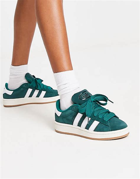 adidas verdes mujer